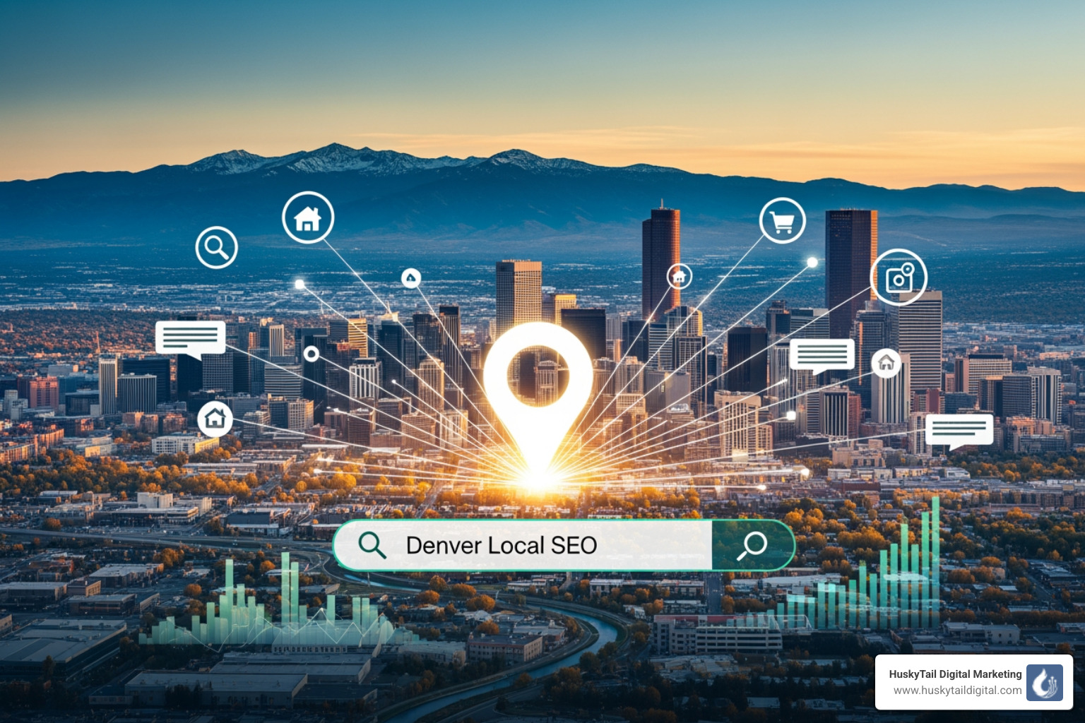 A fully optimized Google Business Profile for a fictional Denver coffee shop - denver local seo A fully optimized Google Business Profile for a fictional Denver coffee shop - denver local seo