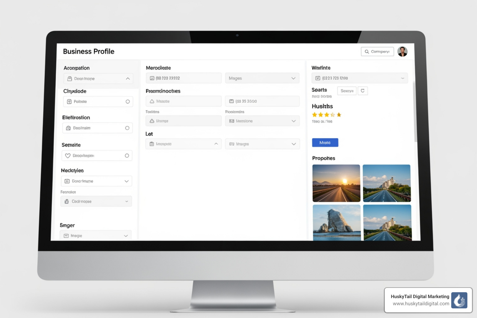 a screenshot of a fully optimized Google Business Profile listing with all sections filled out - seo local results a screenshot of a fully optimized Google Business Profile listing with all sections filled out - seo local results