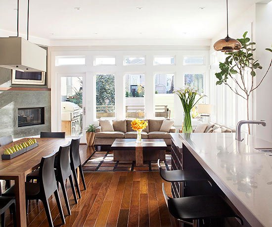 Open, Connected Floor Plans