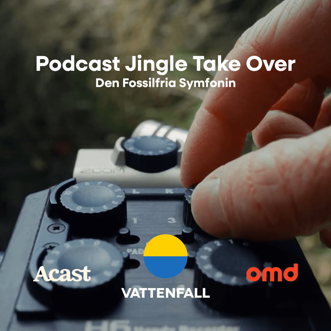 Vattenfall: Fossilfria symfonin - the podcast jingle take over