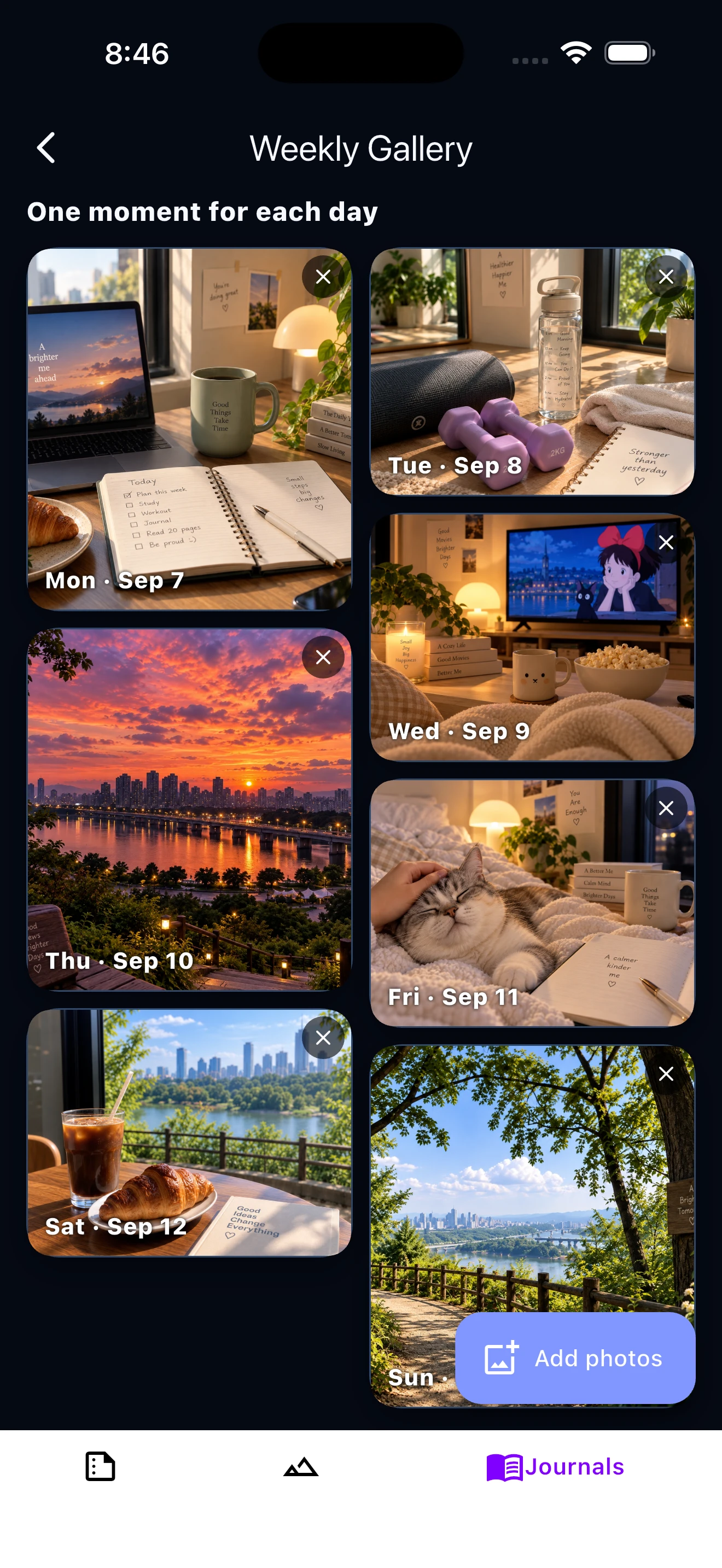 Valuever Weekly Gallery: one moment for each day