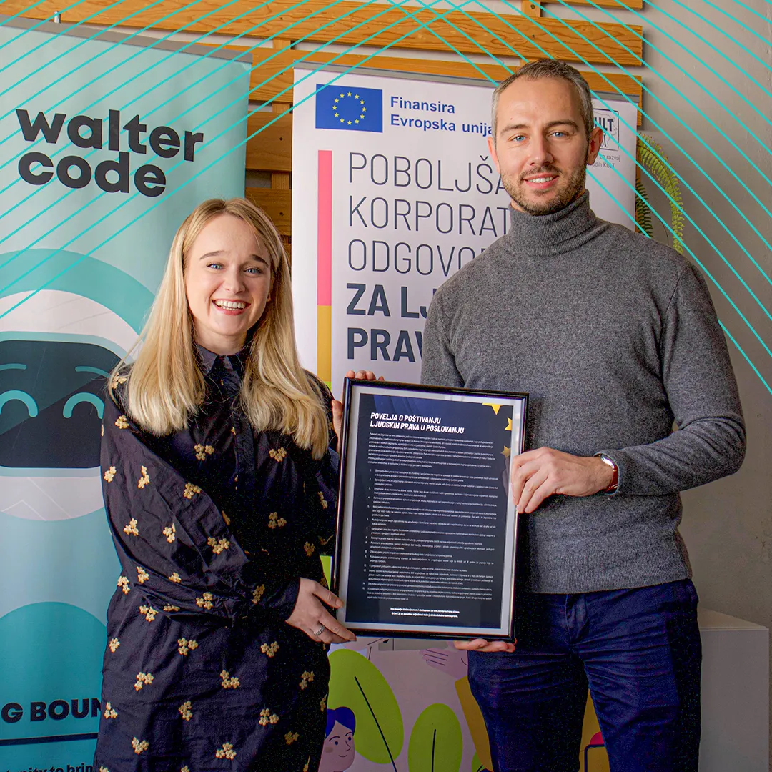 Galeyo signs the Charter on Human Rights Commitment during public event