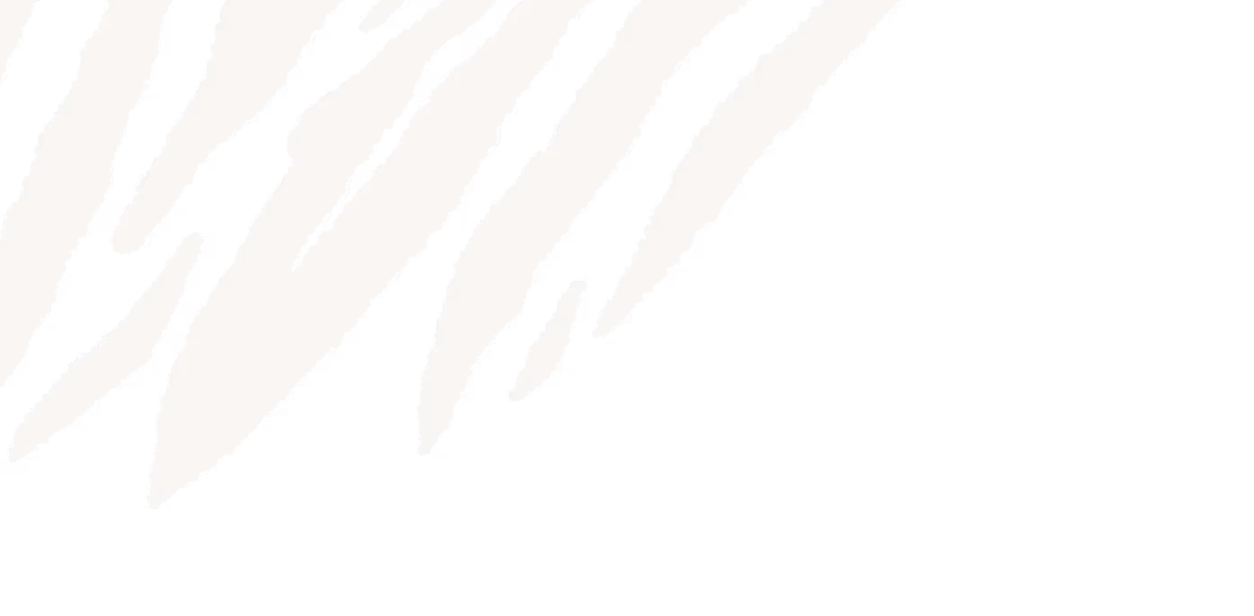Schwarzer Hintergrund mit diagonalen cremefarbenen Streifen, die an Zebramuster erinnern.