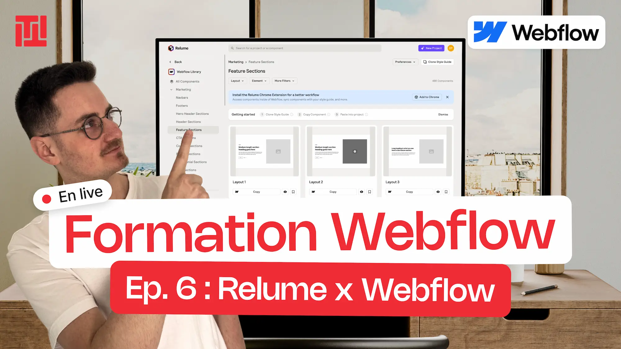 Formation Webflow Digidop - Épisode 6 : Relume x Webflow