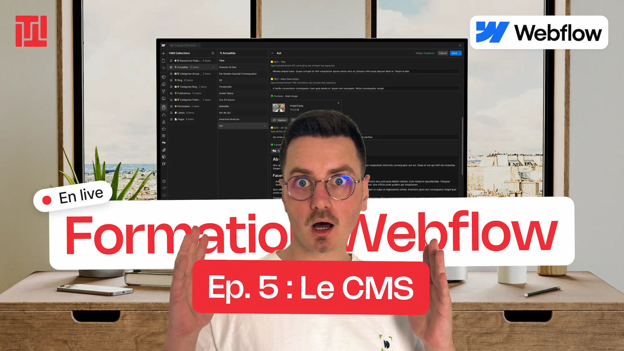 Formation Webflow Digidop - Épisode 5 : Le CMS