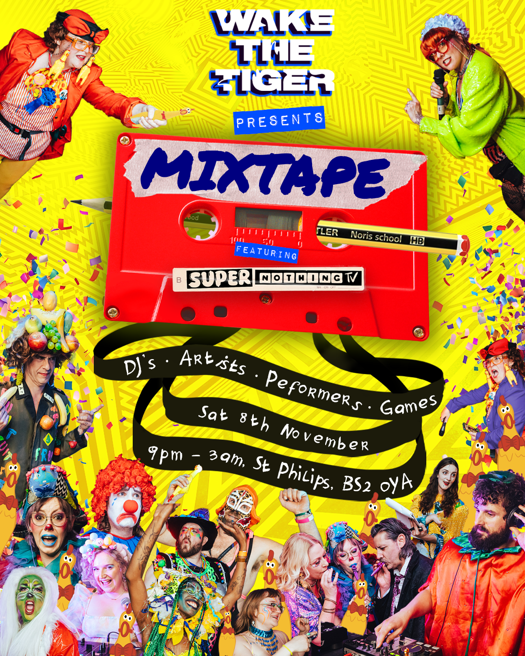 Poster for MIXTAPE event
