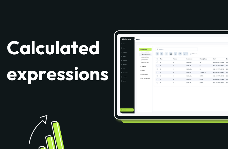 Building calculated expressions with AI in BioRaptor
