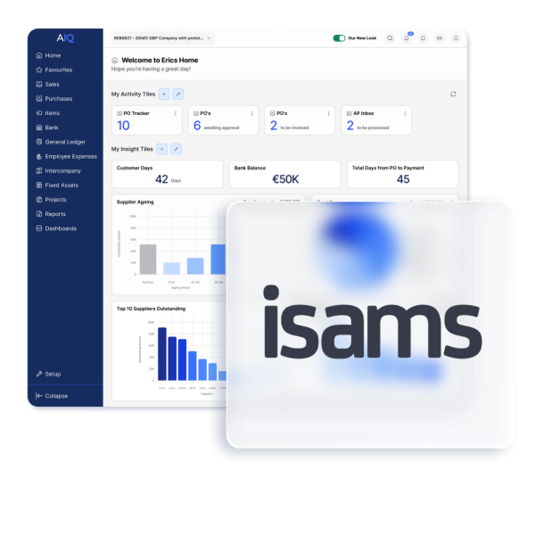 AccountsIQ integration with iSAMS