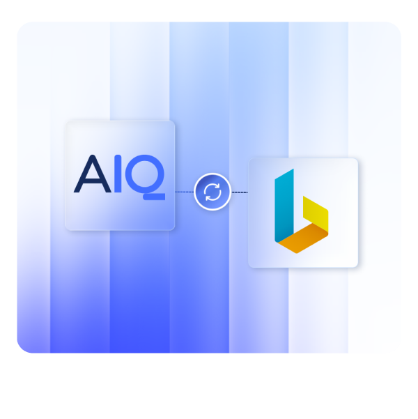 How does the BrightPay and AccountsIQ integration work?