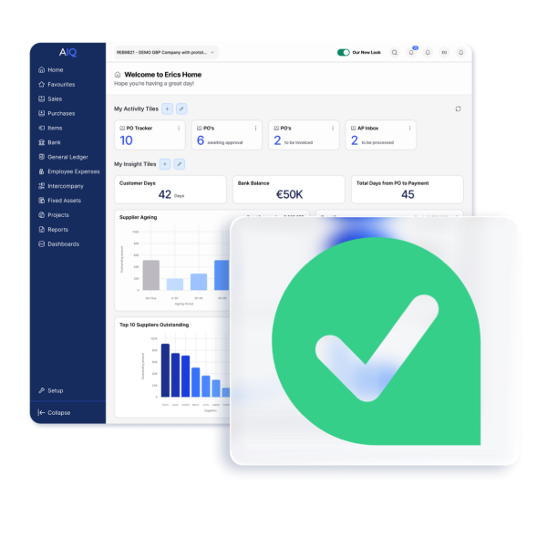 AccountsIQ Integration with ApprovalMax