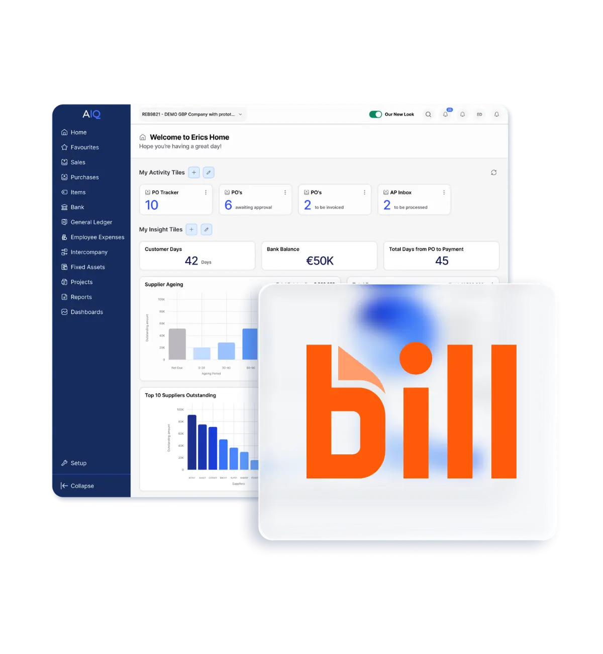 Cloud-based financial operation integration