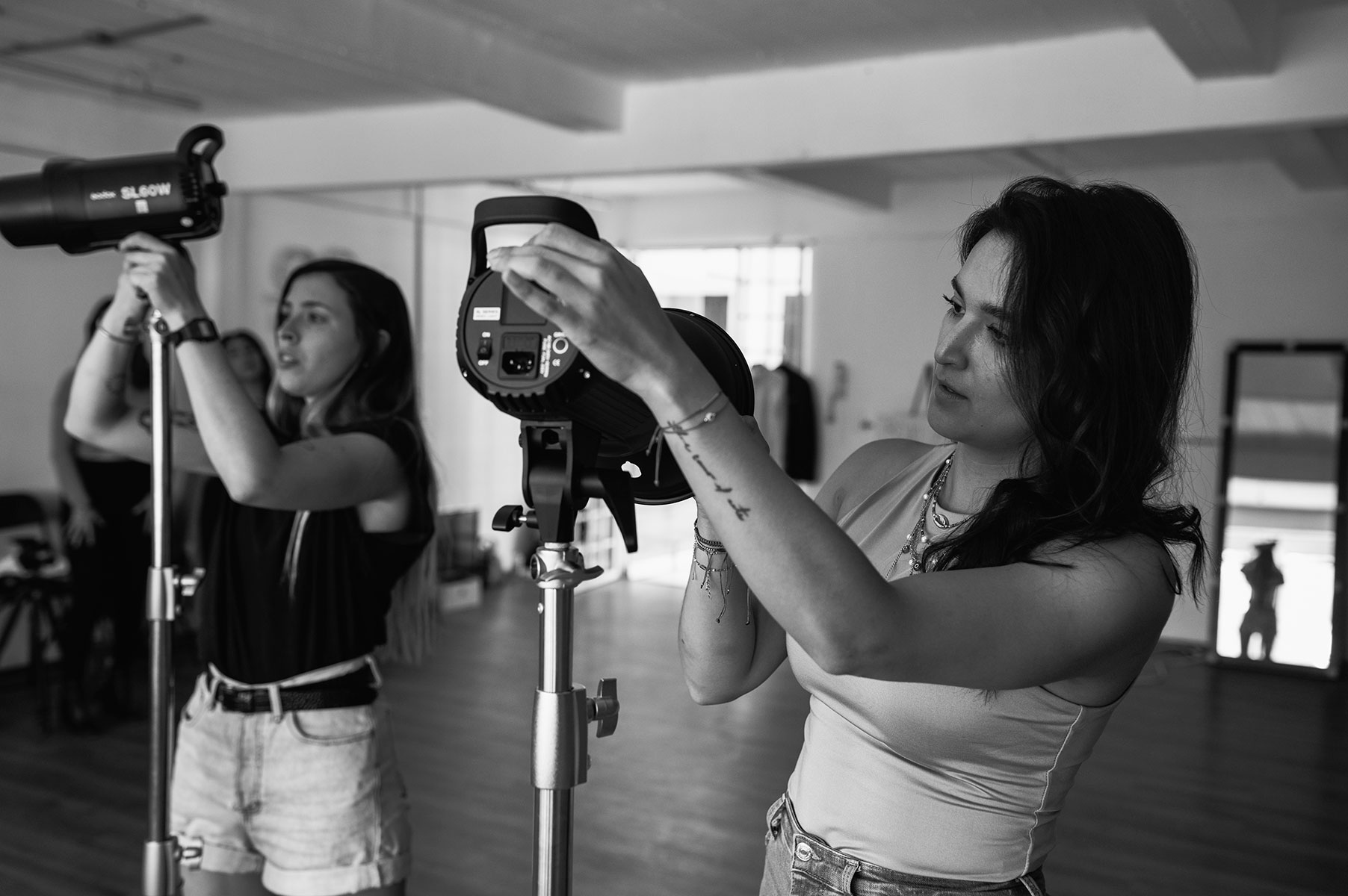 Casting process. Lighting.