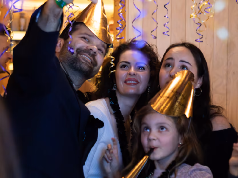 Times Square Ball Drop gala at the venue, NYC


