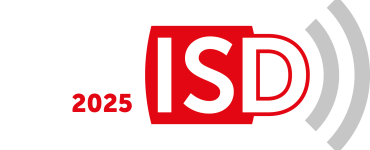 Logo for Internet Security Days 2025 featuring bold text ISD with wireless signal waves.