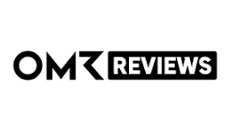 OMR Reviews logo with 'OMR' in black letters and 'REVIEWS' in white text on a black rectangular background.