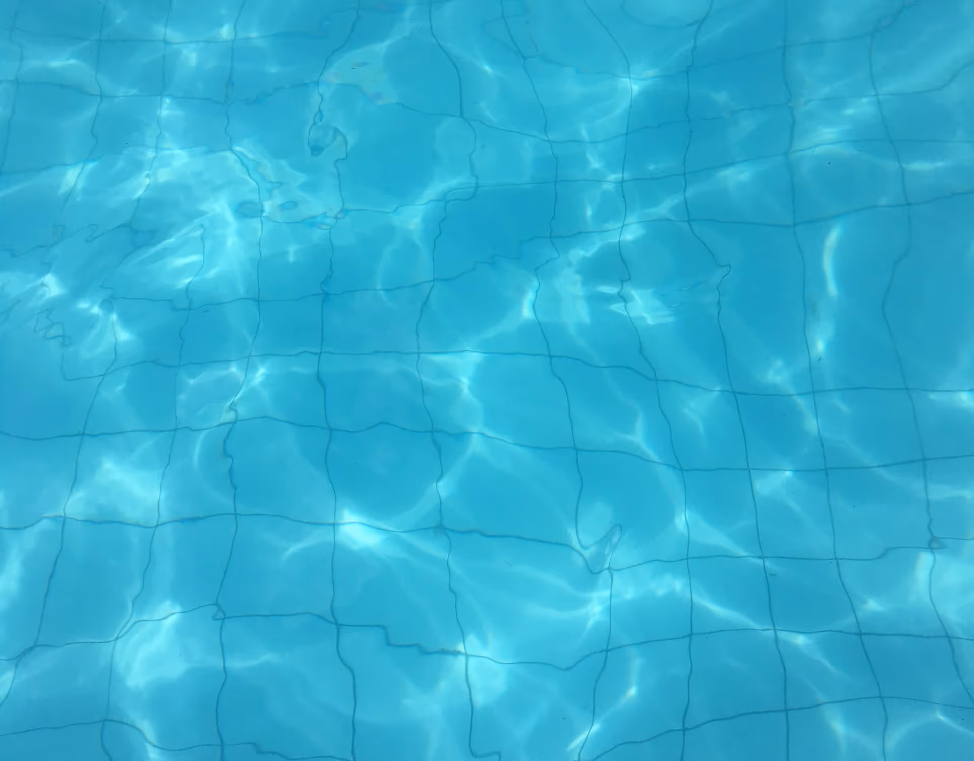 Water in a swimming pool