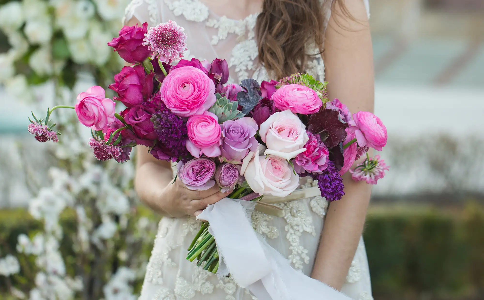 Hochzeit in der Farbe Pink