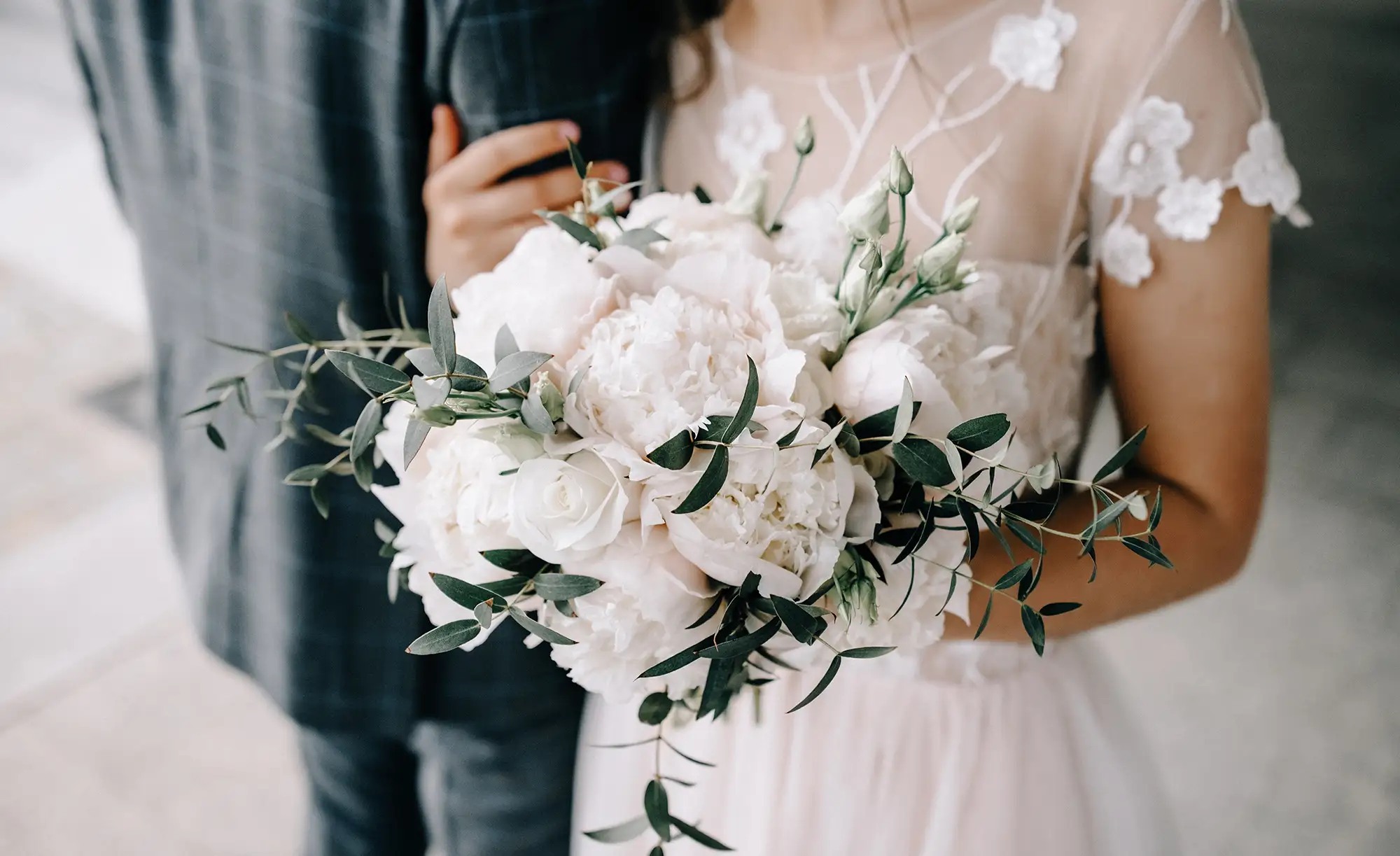 Hochzeit in der Farbe Weiß