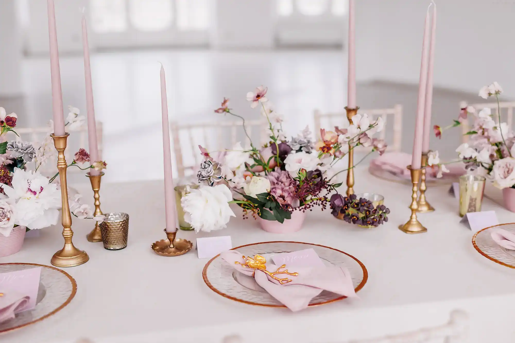 Hochzeit in der Farbe Rosé