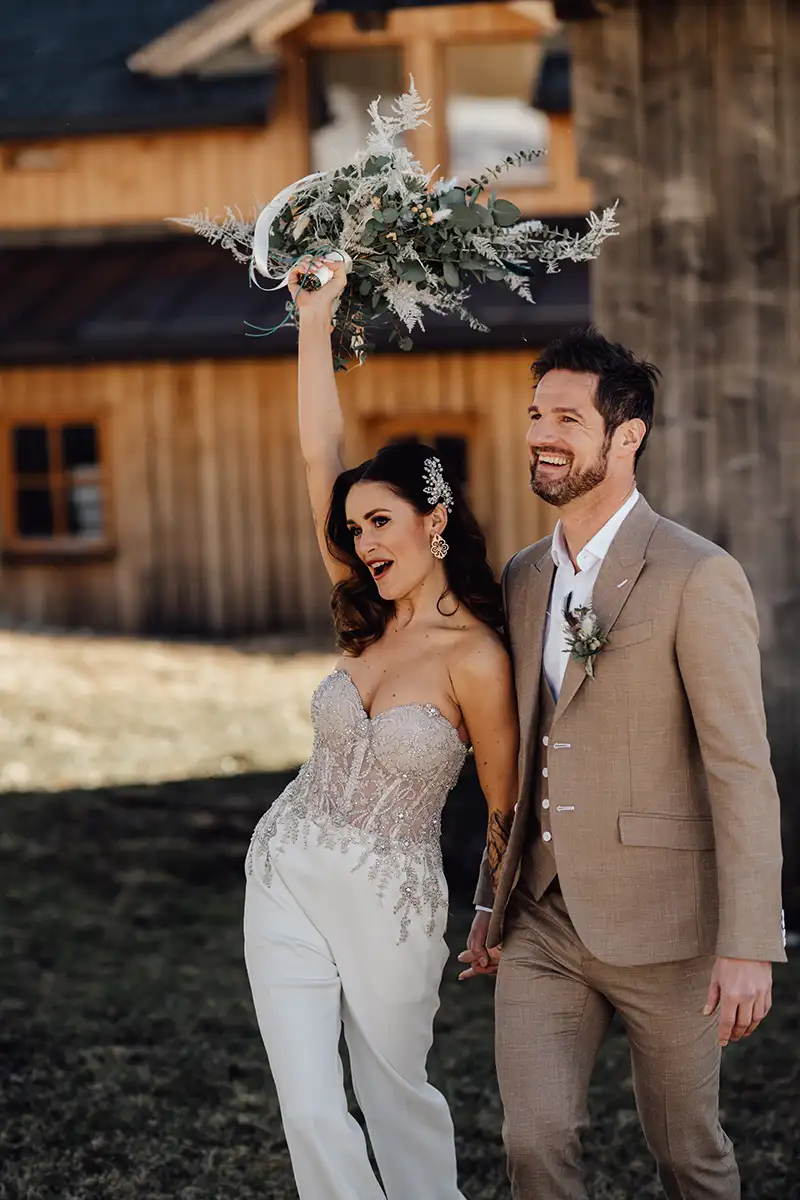 Jumpsuit zur Hochzeit: Die coole Alternative