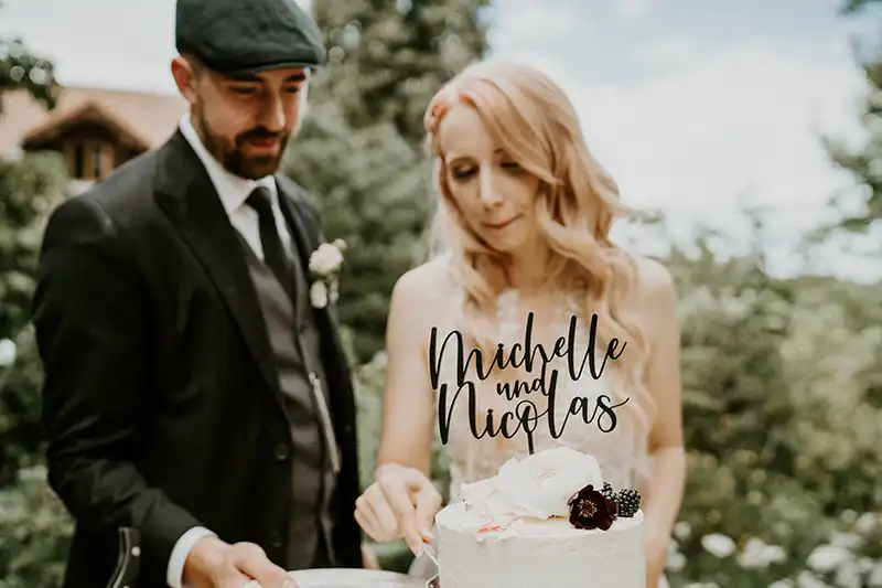 7 Cake Topper Ideen für die Hochzeit