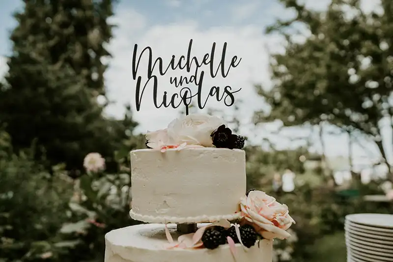 7 Cake Topper Ideen für die Hochzeit