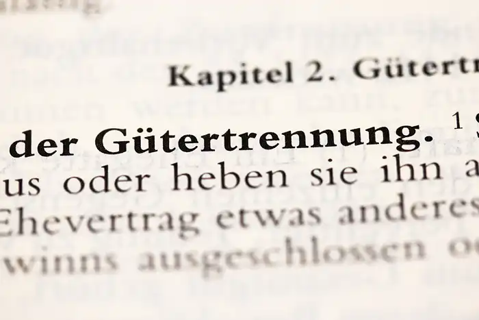 Ehevertrag ja oder nein? Infos rund um Gütertrennung & Co