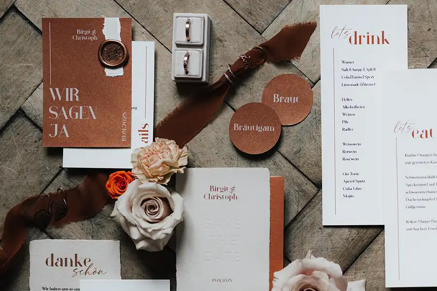 Jennys Glücksmoment | Hochzeitspapeterie