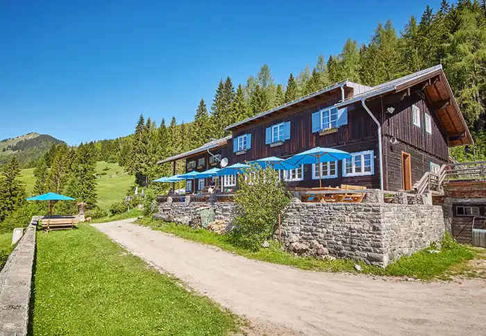 Hochzeitslocation „Almbad Sillberghaus“