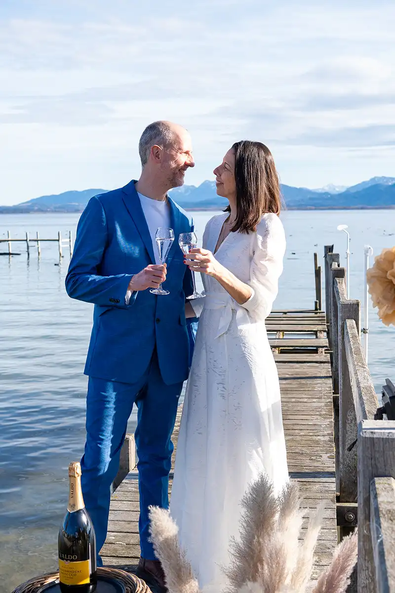 Hochzeitslocation „Chiemsee Event-Strand“