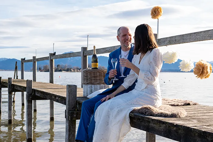 Hochzeitslocation „Chiemsee Event-Strand“