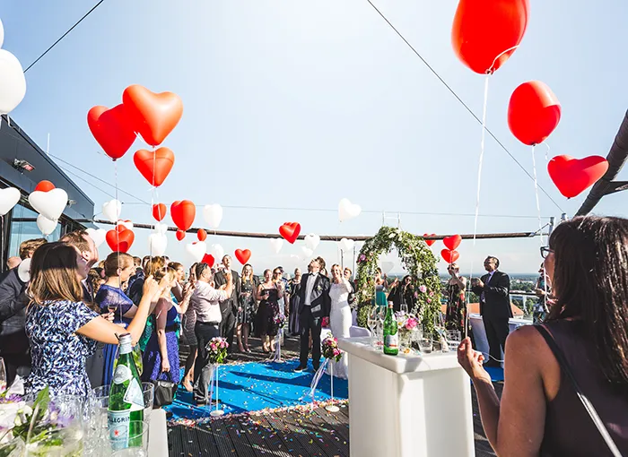 Hochzeitslocation „Upside East“