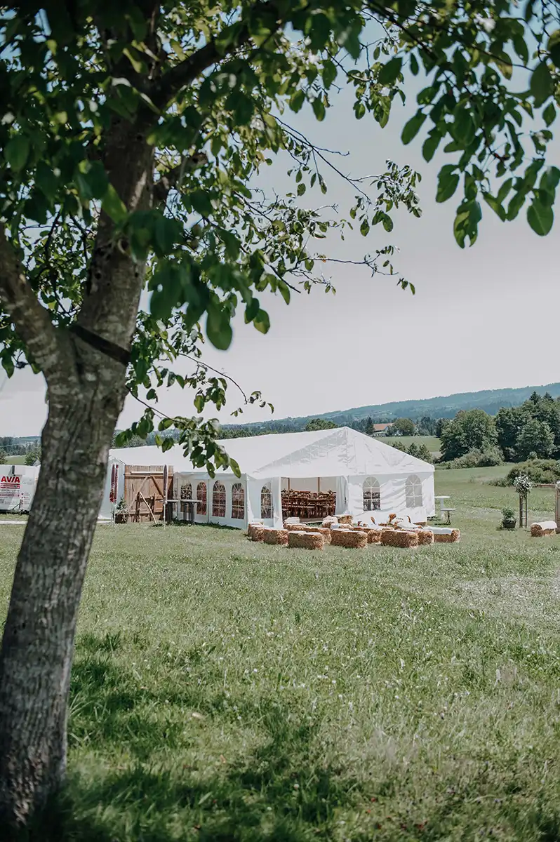 Hochzeit im Zelt | Zeltverleih „Hagg“