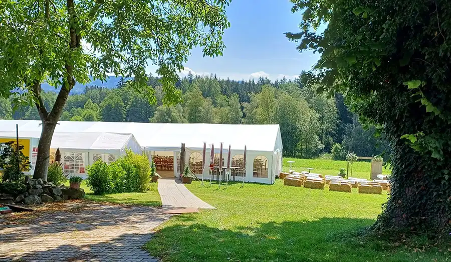 Hochzeit im Zelt | Zeltverleih „Hagg“