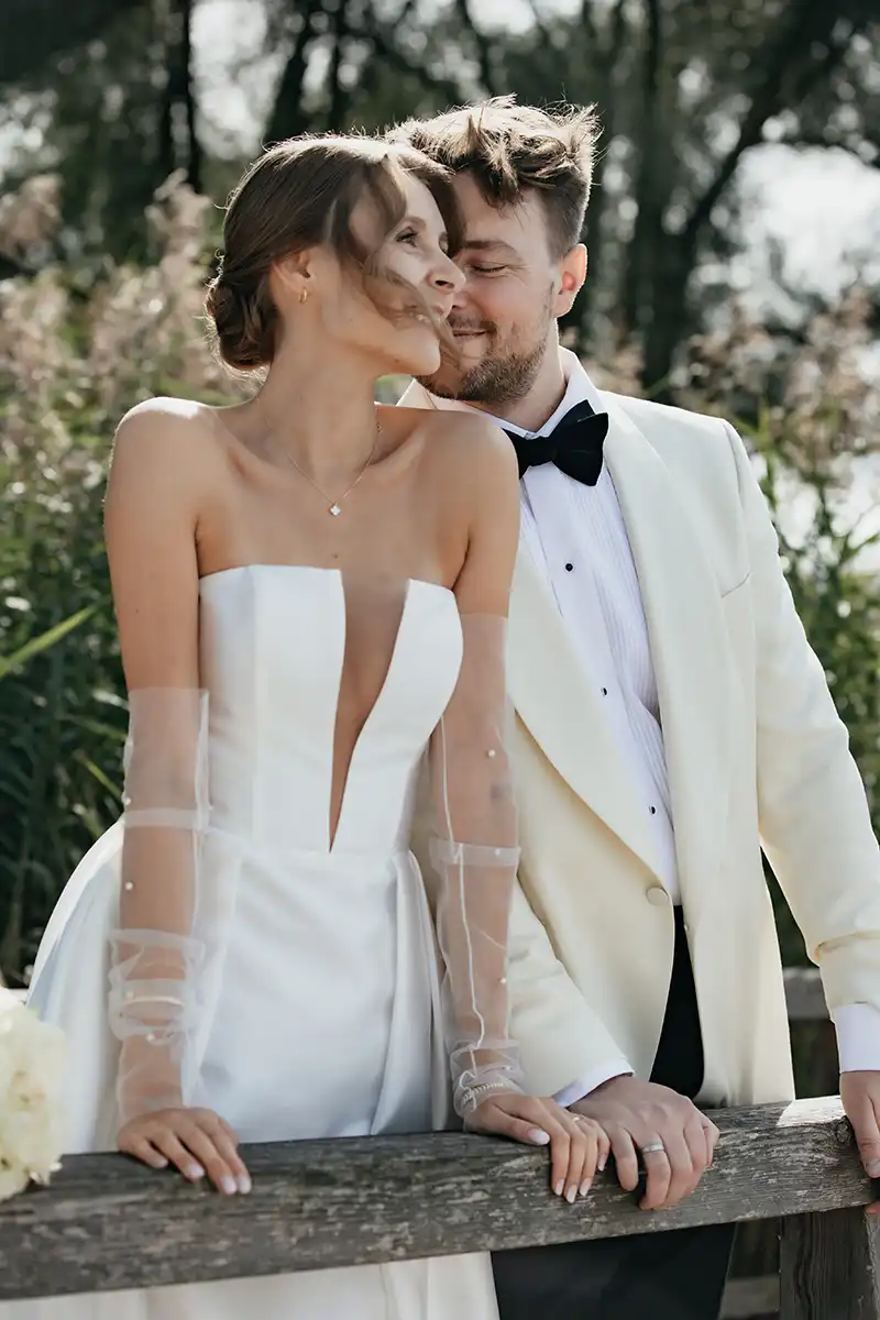 Clean & Classy: Zeitlose Hochzeit am Chiemsee