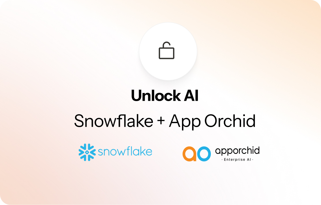 Snowflake + App Orchid: Why You Need Both