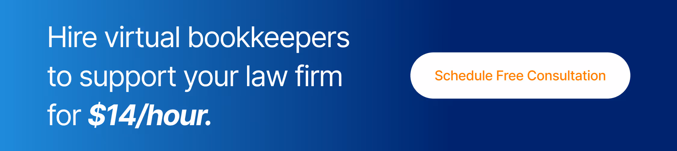 banner for bookkeeper hiring to work