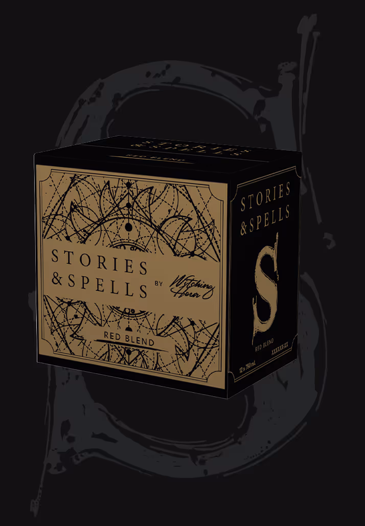Box for Stories and Spells wine