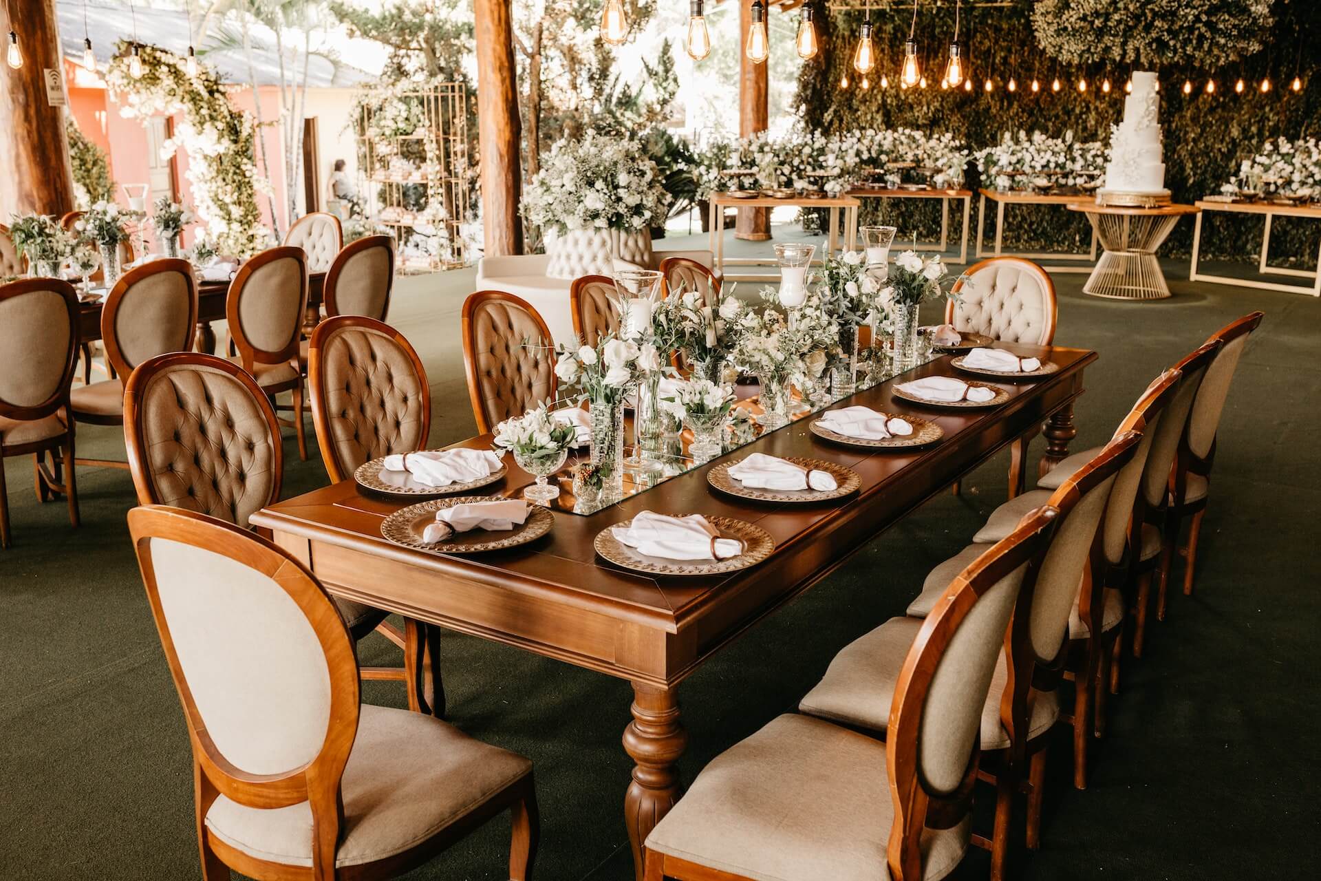 Large indoor venue seating