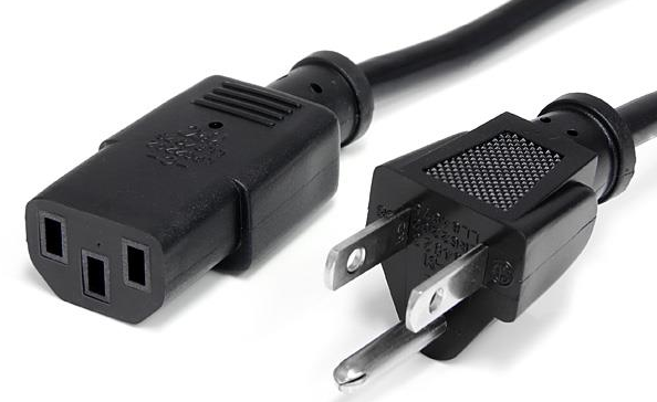 Common desktop computer power cable.