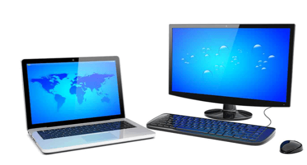 Laptop and desktop computers
