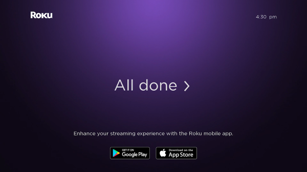 Initial setup complete.