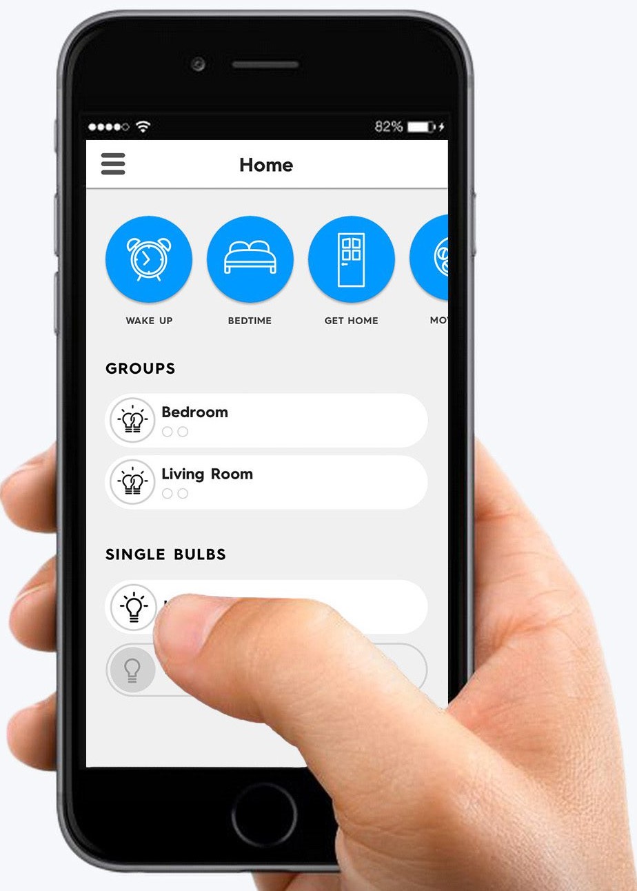 The C by GE app home page.