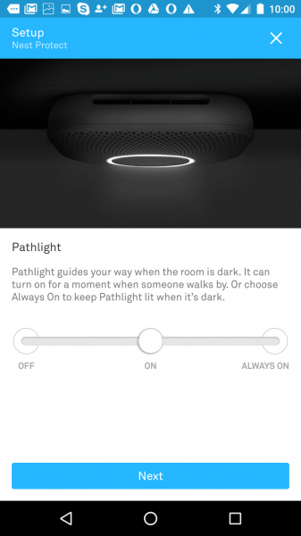 Nest Protect Pathlighting