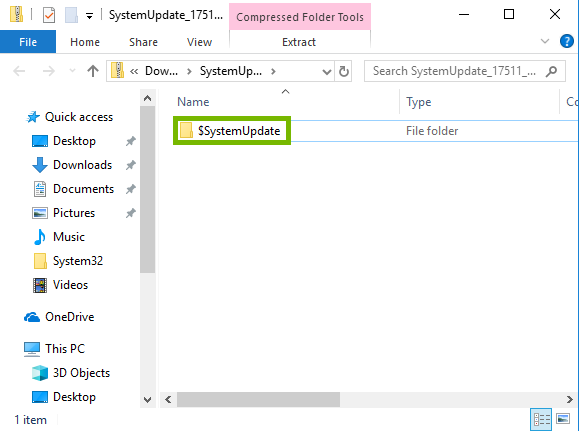 Copying the downloaded files to a flash drive. Screenshot.