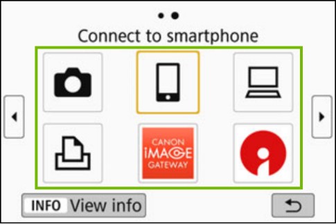 Wireless connection activity screen