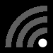 Wi-Fi symbol with 1 of 4 bars
