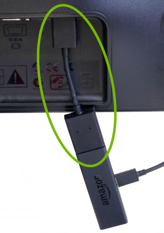 HDMI extender used with Fire TV Stick.