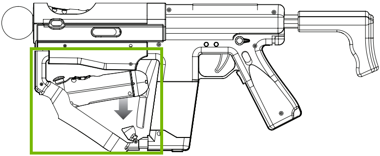 Navigation controller connecting to Sharp Shooter. Diagram