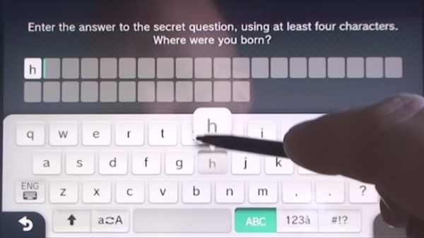 Nintendo Wii U secret answer